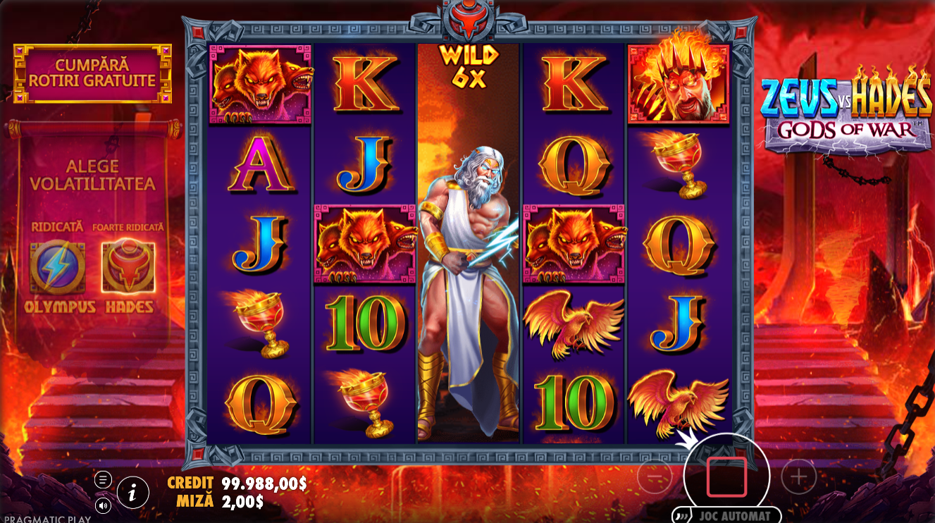 Wild symbol Zeus vs Hades