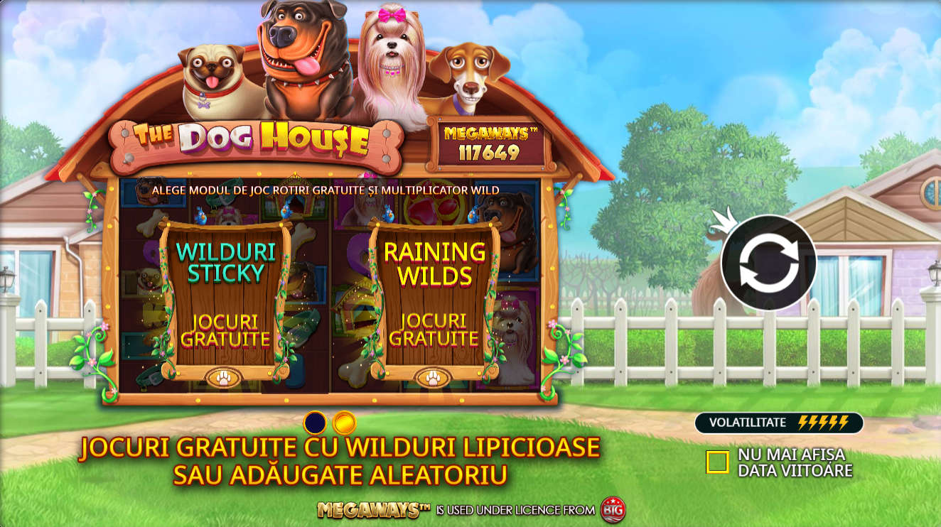 The Dog House Megaways Ro