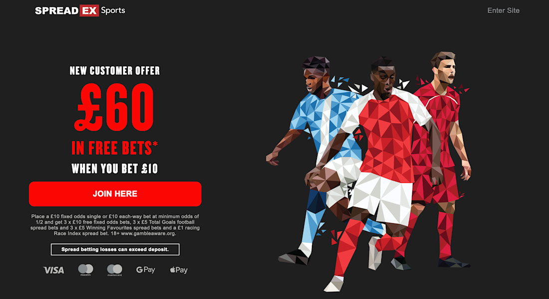 Spreadex free bets offer 2026