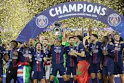 PSG Celebrate Their 2026 Champions League Final Win Over Arsenal