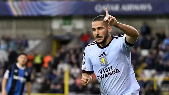 Emi Buendia has scored twice for Aston Villa in this season's Champions League