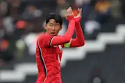 Son Heung Min of South Korea