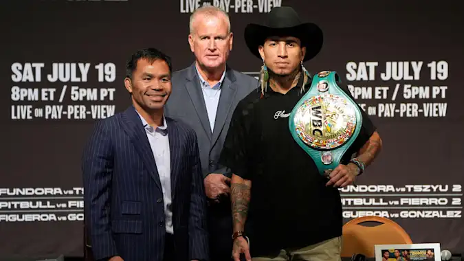 Manny Pacquiao makes his return to the ring against Mario Barrios on Saturday night