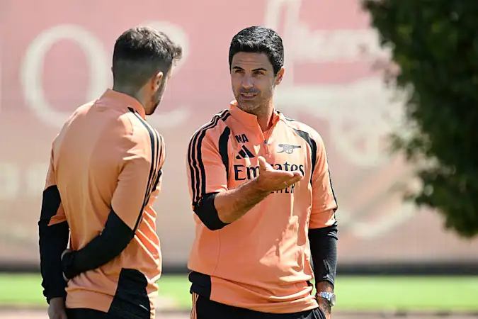 Mikel Arteta will be raring to get started this season