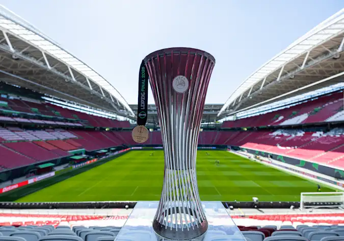The UEFA Conference League Trophy