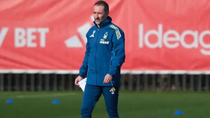 Vitor Pereira will be aiming to guide Nottingham Forest to safety in the rest of the season