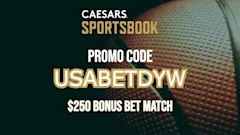 Caesars $250 Bonus Bet Match