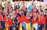 Spain Celebrate Their Success At The 2026 FIFA World Cup