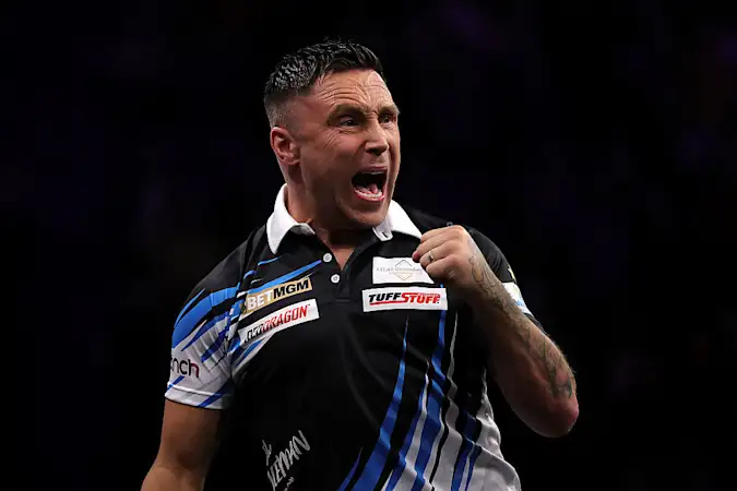 Booyah! - Gerwyn Price reacts in Manchester