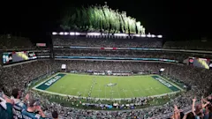 Fisheye lens view of Lincoln Financial Field, the home of the Philadelphia Eagles