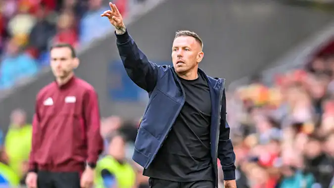 Craig Bellamy is aiming to guide Wales to their second successive World Cup finals