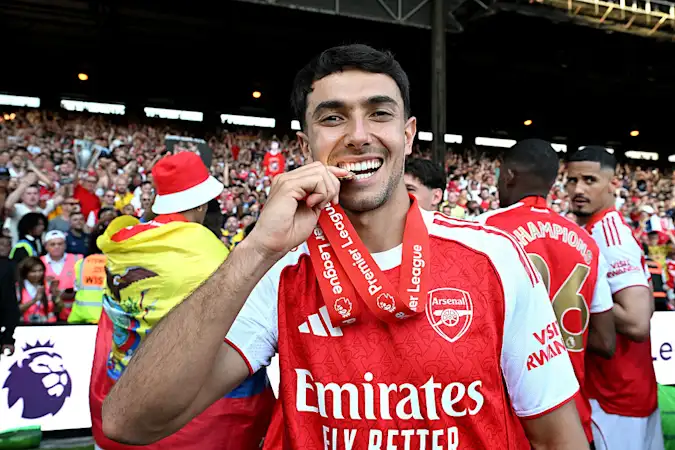 Martin Zubimendi featured in every Arsenal match this season