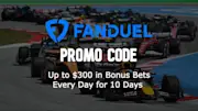 Japanese Grand Prix: FanDuel Promo Code for up to $3k over 10 Days