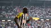 LASK forward Samuel Adeniran was a handful for the Celtic defence in Glasgow