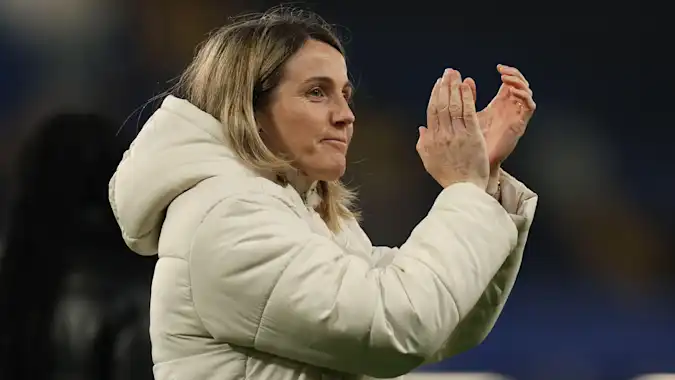 Sonia Bompastor led Chelsea to a domestic treble in her first season in charge