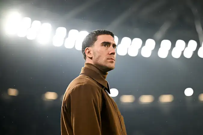 Dusan Vlahovic had been linked with a Juventus exit