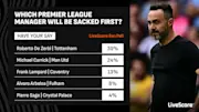Premier League Sack Race: LiveScore Fans Say Forget Carrick & Lampard, De Zerbi should be the first manager sacked