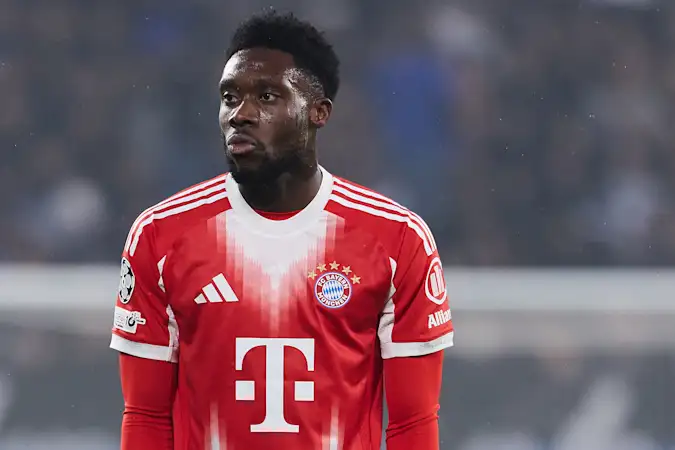 Bayern Munich left-back Alphonso Davies has been linked with a summer switch to Manchester United