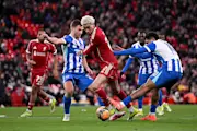 Brighton's encounter with Liverpool features in our 10/1 over 2.5 goals acca for Saturday, 21st March.