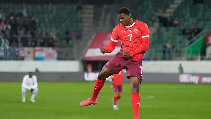 Forward Breel Embolo could be the man to fire Switzerland to Group B glory