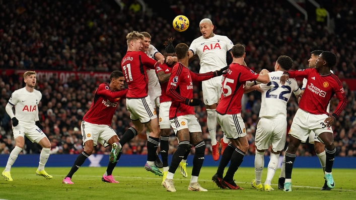 Man Utd 2-2 Tottenham: Spurs twice fight back to salvage point