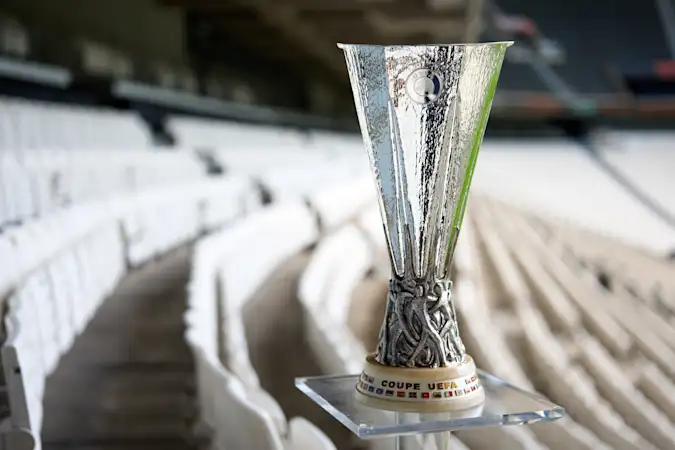 The Europa League trophy