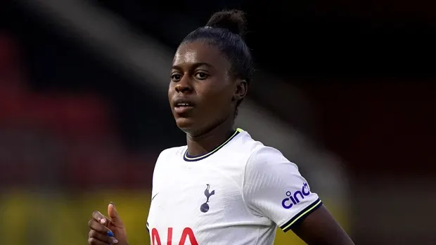 Jessica Naz was the match-winner for Tottenham at West Ham (John Walton/PA)