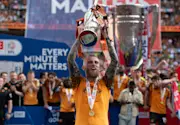 Oli McBurnie scored a last-gasp winner as Hull triumphed at Wembley in the Championship play-off final