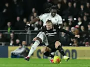 Erling Haaland in action for Man City against Fulham