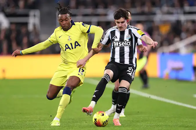 Newcastle's Tino Livramento is a target for both Arsenal and Man City