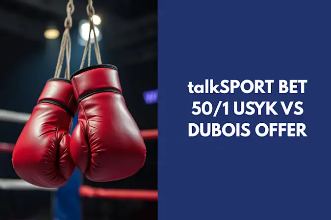 talkSPORT BET 50/1 Usyk vs Dubois Offer