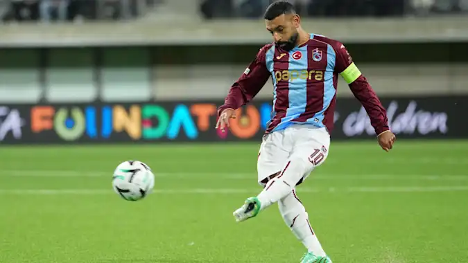 Mohamed Salah has quickly found his goalscoring boots with Trabzonspor
