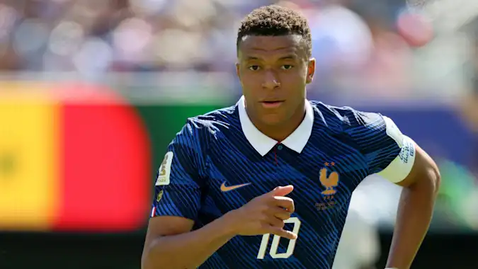 Kylian Mbappe became France's record goalscorer with his double against Senegal