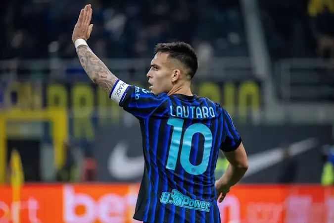 Argentina striker Lautaro Martinez has been in fine goalscoring form for Inter Milan again this season.