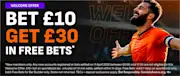 LiveScoreBet Welcome Offer || Bet £10 Get £30 in Free Bets