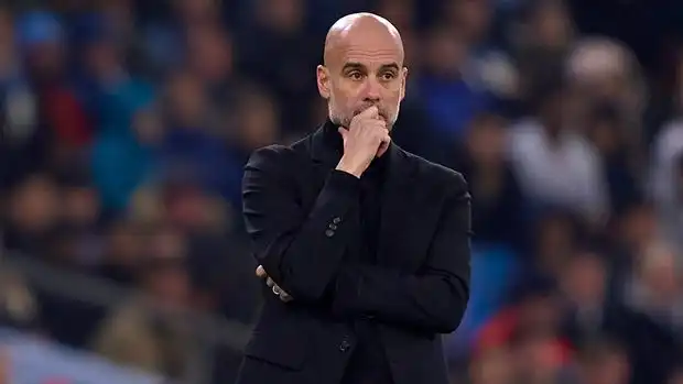 Pep Guardiola has led Manchester City to seven straight Champions League quarter-finals