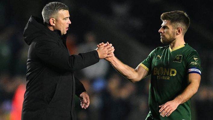 Plymouth skipper Edwards enjoying test of 'powerful' Championship