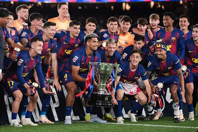 Barcelona won their 26th LaLiga title last term