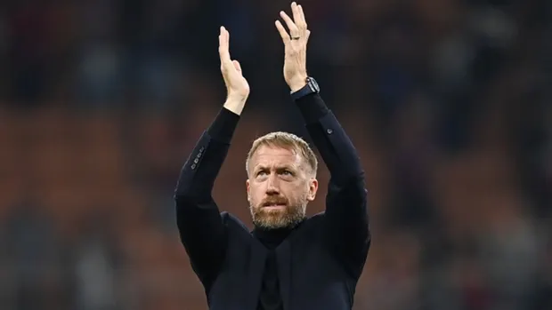 Graham Potter is targeting a summer victory over Everton in Chicago