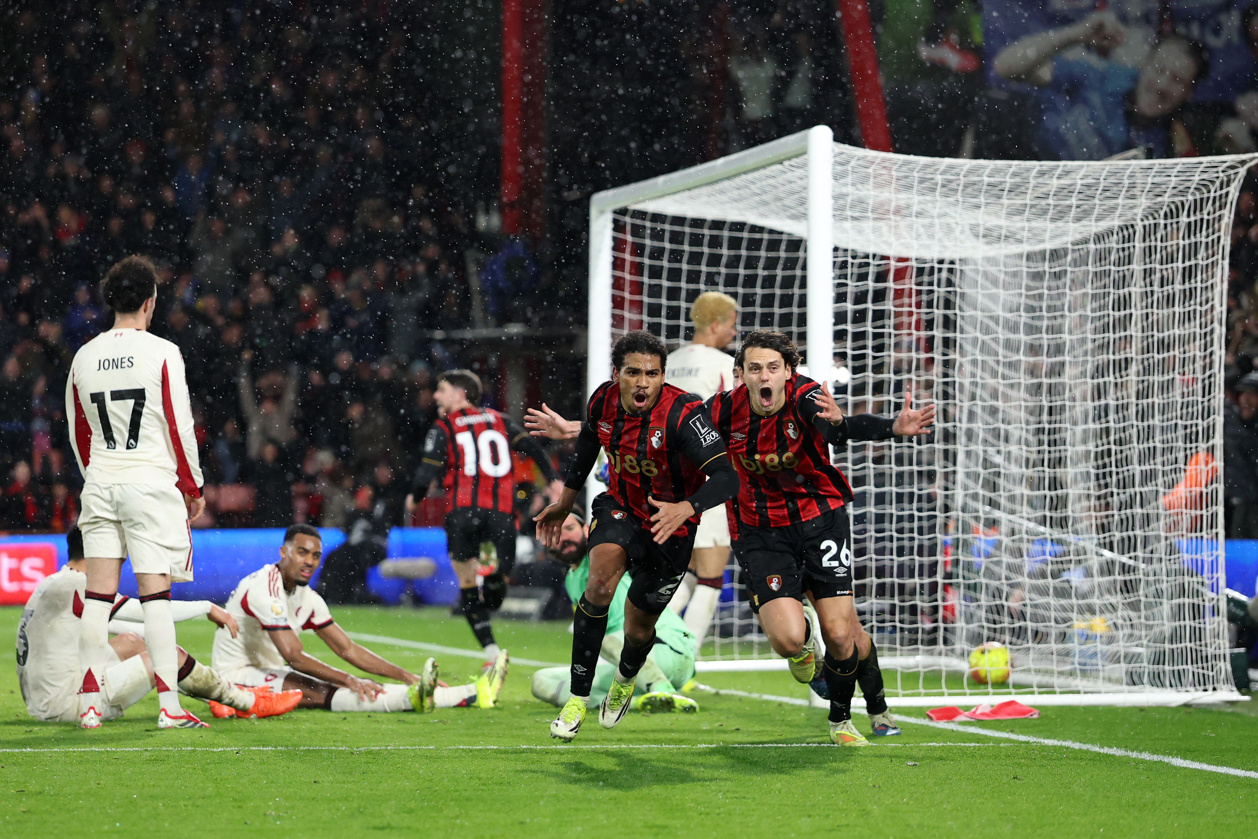 Bournemouth edge Liverpool in wild late show