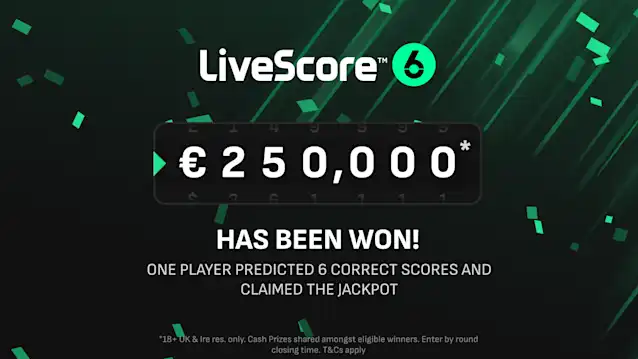 Last-gasp Arsenal goal fires Irishman to LiveScore 6 jackpot