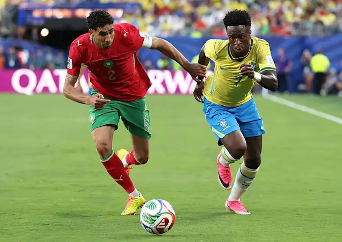Points shared between Brazil and Morocco