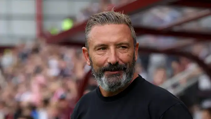 Derek McInnes has Hearts sitting top of the Scottish Premiership table