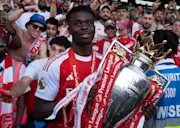 Bukayo Saka was a key figure in Arsenal’s title triumph but has struggled for fitness at the 2026 World Cup