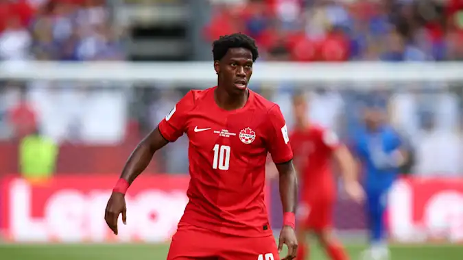 Jonathan David scored a World Cup hat-trick for Canada against Qatar 