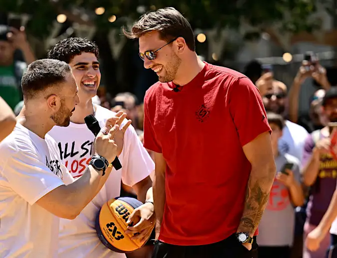 Luka Doncic is looking lean ahead of a huge season for him in LA