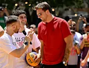 Luka Doncic is looking lean ahead of a huge season for him in LA