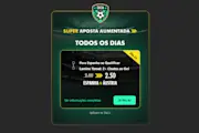 Super Aumentada bet365 Espanha x Áustria na Copa do Mundo 2026