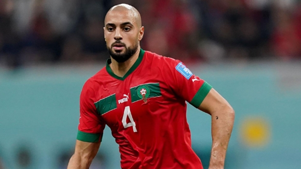 Morocco midfielder Sofyan Amrabat, pictured, has been reunited with former Utrecht coach Erik ten Hag at Manchester United (Mike Egerton/PA)