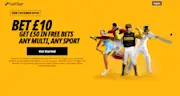 Betfair sign-up page